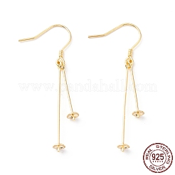 Crochets d'oreilles en 925 argent sterling&nbsp;LS-STER-P047-05G