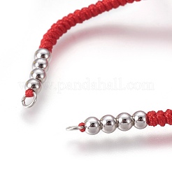 Fabrication de bracelets de perles tressées en nylon&nbsp;BJEW-F360-FP18