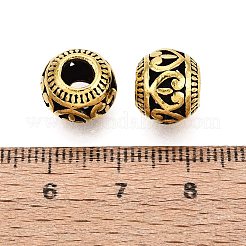 Tibetische Stil Legierung Großlochperlen&nbsp;FIND-Q121-18AG