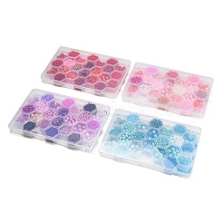 (Defekter Abverkauf) DIY-Schmuckherstellungsset mit Acryl- und Harzperlen (24 Stil)&nbsp;AC-XCP0001-01
