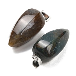 Natur Indien Achat Anhänger&nbsp;GG-K002-16C