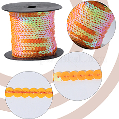 1 rollo de cadena de lentejuelas/paillettes de plástico&nbsp;FIND-CY0001-14A