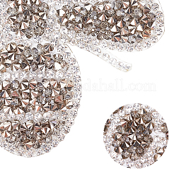 Glitzernde Strass-Aufnäher zum Aufbügeln&nbsp;DIY-PH0003-06