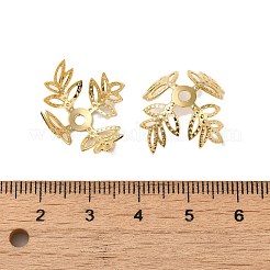 Messing Perle Kappen & Kegel Perlen&nbsp;KK-P259-03A-G