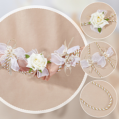 Corde lasso en polyester pour décorations de mariage&nbsp;AJEW-WH0709-002