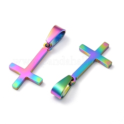 Pendentifs en acier inoxydable 304 avec placage ionique (IP)&nbsp;STAS-Z018-15MC