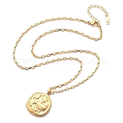 Colliers avec pendentif constellation en acier inoxydable 304&nbsp;LS-NJEW-K392-01G-11