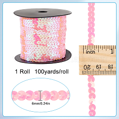 1 rotolo di nastro di paillettes in pvc scintillante&nbsp;OCOR-SP0001-02E