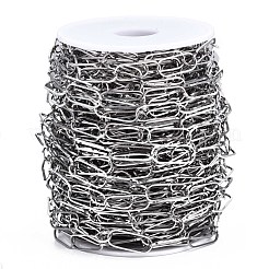 Chaînes à trombones en acier inoxydable 304 résistant au ternissement&nbsp;CHS-T003-25P