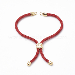 Creazione di bracciale in cordone intrecciato in nylon&nbsp;MAK-T003-07G