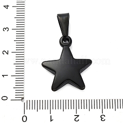 Ionenplattierung (IP) 304 Edelstahlanhänger&nbsp;STAS-I135-25B