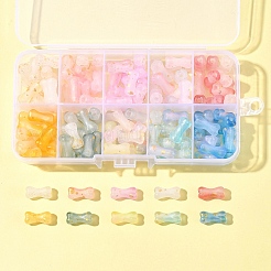130 Stück transparente Acrylperlen in 13 Farben mit Farbverlauf.&nbsp;OACR-FS0002-04
