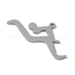 Pendenti in acciaio inossidabile 304 anti-ossidazione&nbsp;STAS-B062-10P