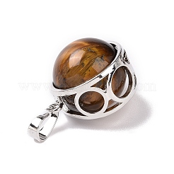 Pendentifs en œil de tigre naturel&nbsp;G-A212-01P-03