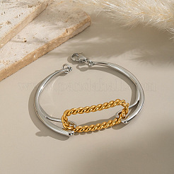 Minimalistische Armreifen aus 304 Edelstahl für Damen&nbsp;NC5740