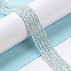 Natur amazonite Perle Stränge&nbsp;G-A129-2mm-20