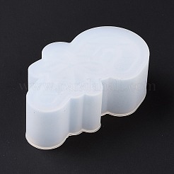 Moldes de silicona de bastón de caramelo de navidad diy&nbsp;DIY-G058-F01