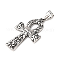 Grands pendentifs en acier inoxydable 304&nbsp;STAS-F338-02AS