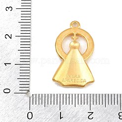 Ciondoli in acciaio inox smaltato 304&nbsp;SA-CBABA5E-13G