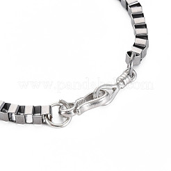 Bracelet chaîne en alliage pour hommes femmes&nbsp;BJEW-N015-013