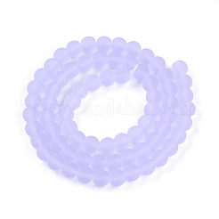 Chapelets de perles en verre transparente  &nbsp;GLAA-T032-T6mm-MD01