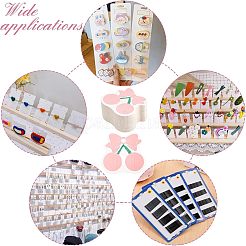 Carte di visualizzazione di fermagli per capelli di carta&nbsp;DIY-WH0199-79