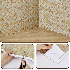 Mini-Puppenhaus-Wohnzimmer-Schlafzimmer-Tapete&nbsp;DIY-WH0726-018B