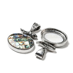 Natur Paua Muschel Anhänger&nbsp;FIND-Z032-04A