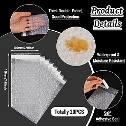 Bolsas de burbujas de película de PE&nbsp;ABAG-TAC0035-08C