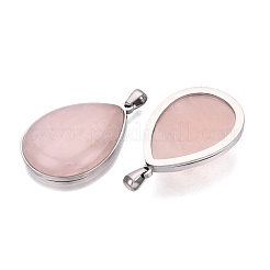 Ciondoli quazo rosa naturale&nbsp;GG-N003-01A-P