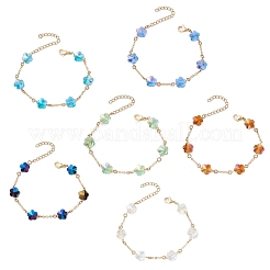 Catene in ottone perline bracciali per donna&nbsp;BJEW-JB11470