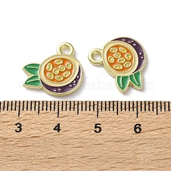 Emaille-Anhänger aus Obstlegierung&nbsp;PALLOY-S058-01LG-28