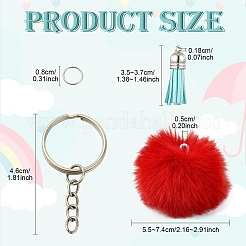 Kits de fabricación de llavero diy&nbsp;DIY-YW0012-85