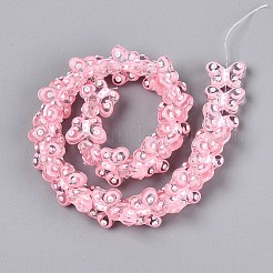Perle di vetro trasparente&nbsp;GLAA-T025-20D