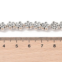 Tibetischen Stil Blumenlegierungskorn-Stränge&nbsp;X-TIBEB-O007-08-RS