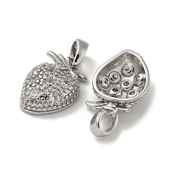Pendentifs en laiton avec micro pavé de zircone cubique&nbsp;KK-R210-17P