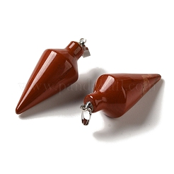 Natürliche rote Jaspis Anhänger&nbsp;G-Z055-02P-06