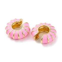 Pendientes de brazalete de latón para mujer&nbsp;EJEW-A115-01G-02