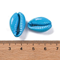 Peinture à cuire perles de coquillage cauris&nbsp;LS-SSHEL-M023-01D