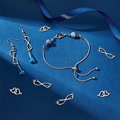 20 pz 2 stili 201 ciondoli per connettori in acciaio inossidabile&nbsp;FIND-HY0001-18