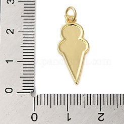 Pendentifs en laiton émaillé de placage de crémaillère&nbsp;KK-S372-03C-02