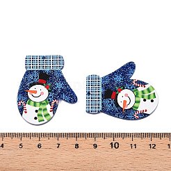 Acrylanhänger mit Weihnachtsmotivdruck&nbsp;BACR-N002-01B