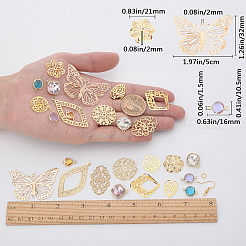 Kit fai da te per realizzare orecchini pendenti cavi&nbsp;DIY-SC0013-13