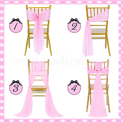 Tessuti a rete di nylon&nbsp;DIY-WH0622-647A
