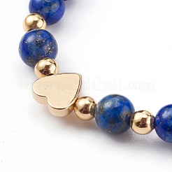 Pierres précieuses naturelles bracelets en perles rondes extensibles&nbsp;BJEW-JB05992