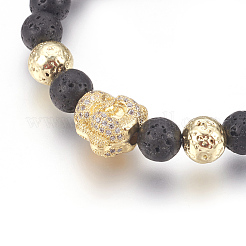 Bracelets élastiques&nbsp;BJEW-G601-13G