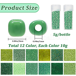 Perline semi di vetro&nbsp;SEED-SC0001-51B-04