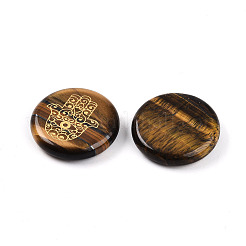 Natürlichen Tigerauge Cabochon&nbsp;G-N345-06A