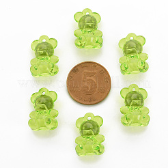 Pendentifs en acrylique transparent &nbsp;TACR-S151-01B-729