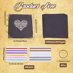 Insieme dell'album dell'album di foto diy&nbsp;DIY-WH20011-55C